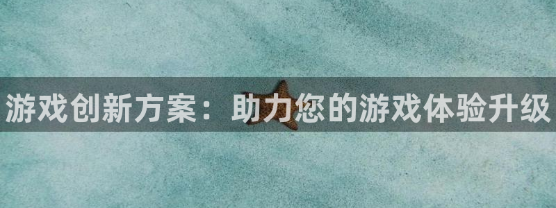 奇亿娱乐2首页登录：游戏创新方案：助力您的游戏体验升级