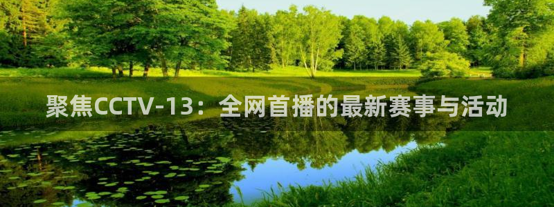 松鼠体育：聚焦CCTV-13：全网首播的最新赛事与活动